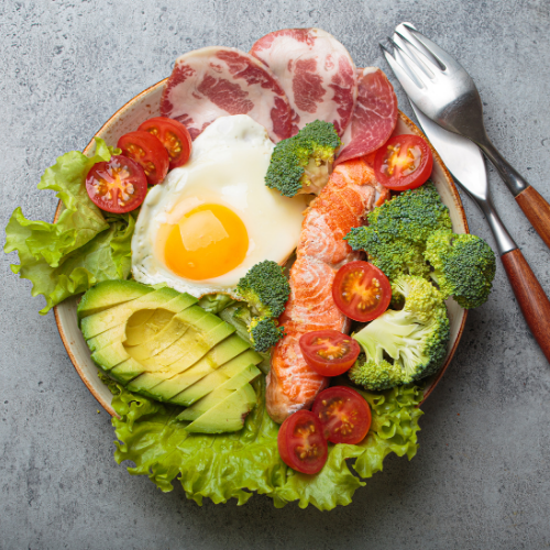 Cortisol - protein + healthy fats at meal